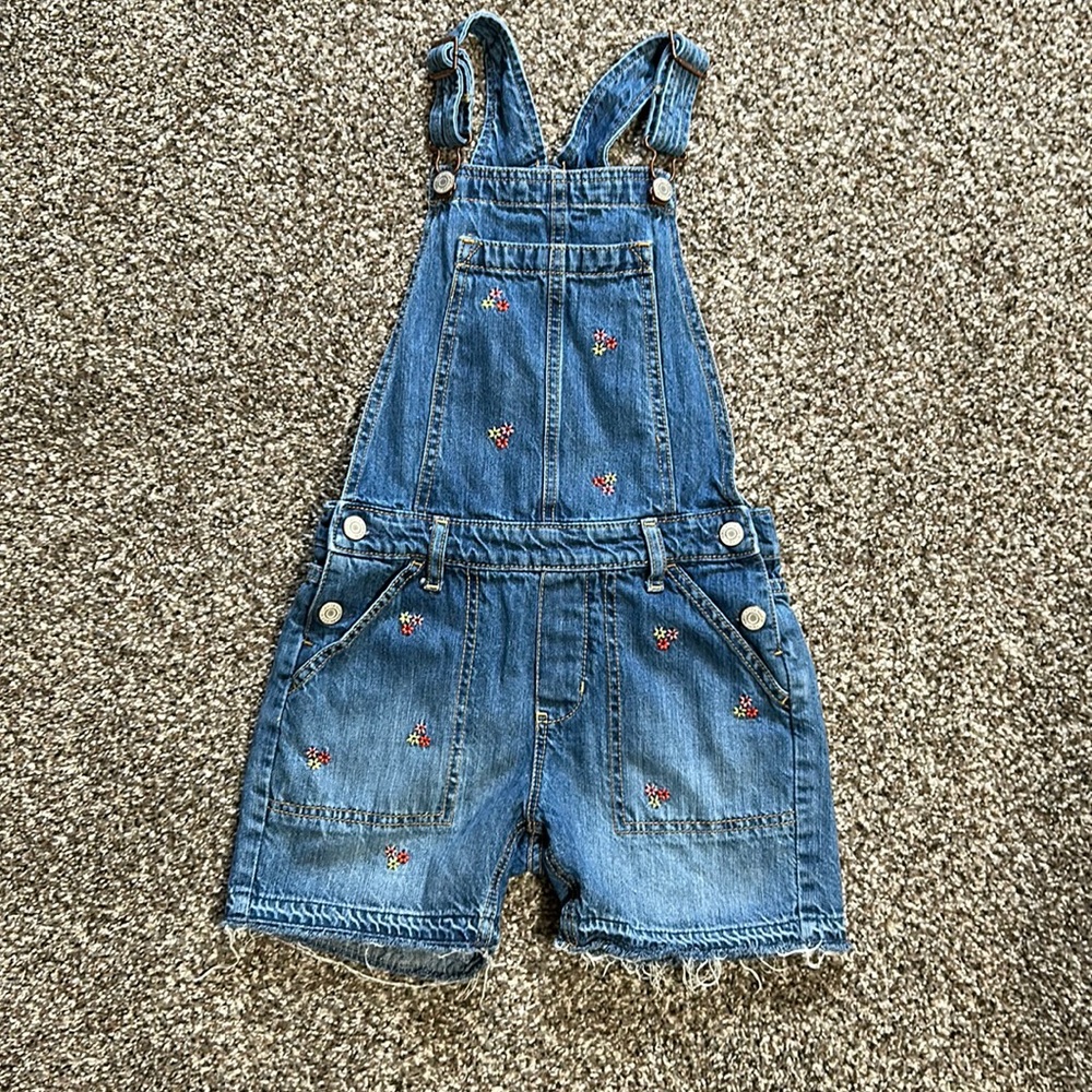 Gap denim shortalls